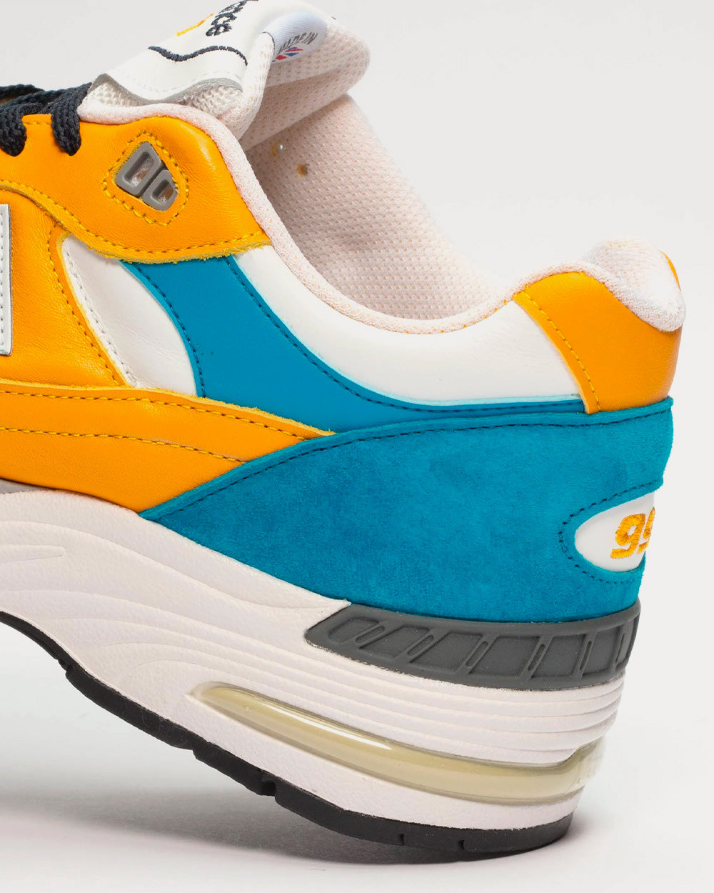 New balance 991 yellow hot sale
