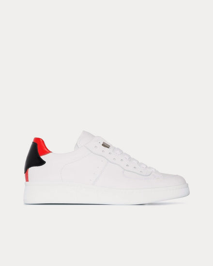 New Standard Blend White / Black / Red Low Top Sneakers - 1