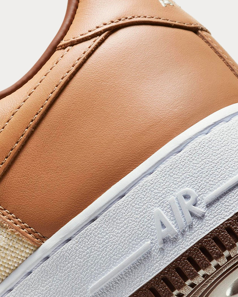 Nike Air Force 1 QS Natural / Underbrush-Acorn Low Top Sneakers - 4