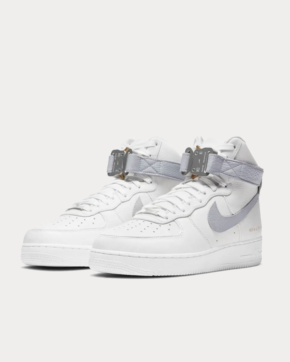 Nike x ALYX - Air Force 1 Wolf Grey High Top Sneakers