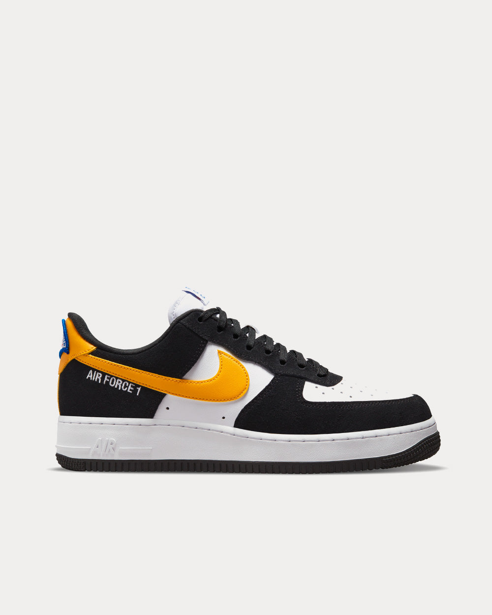 air force 1 black orange yellow