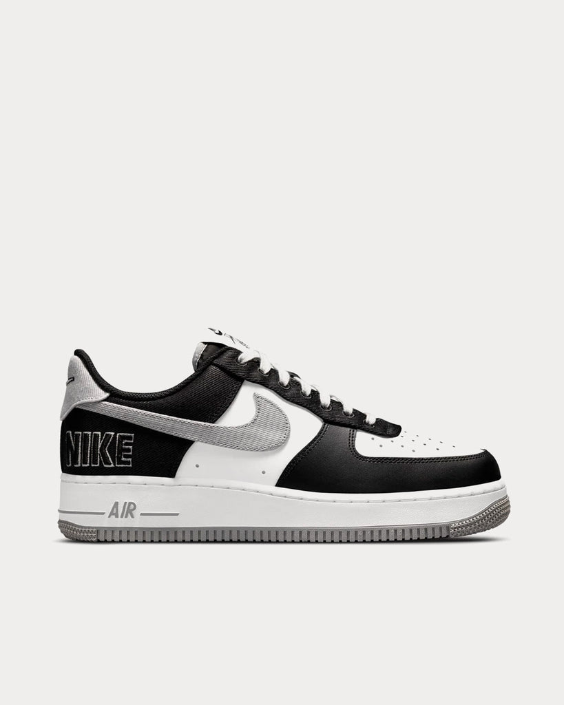 Nike AIR FORCE 1 '07 LV8 EMB Black - BLACK/BLACK-IRON GREY-WHITE