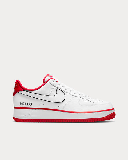 Nike Air Force 1 '07 LX White / University Red Low Top Sneakers - 1