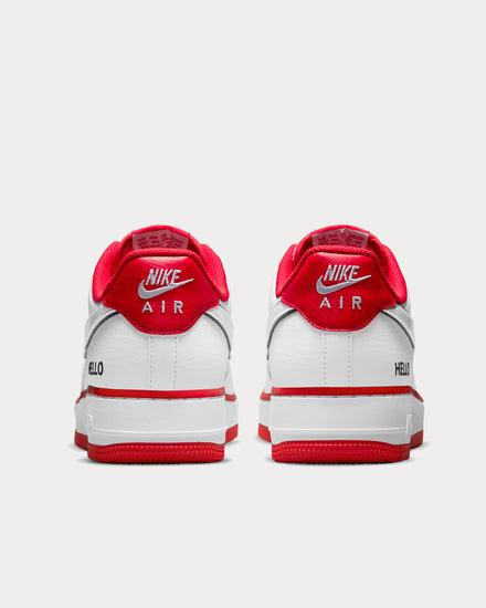 Nike Air Force 1 '07 LX White / University Red Low Top Sneakers - 4