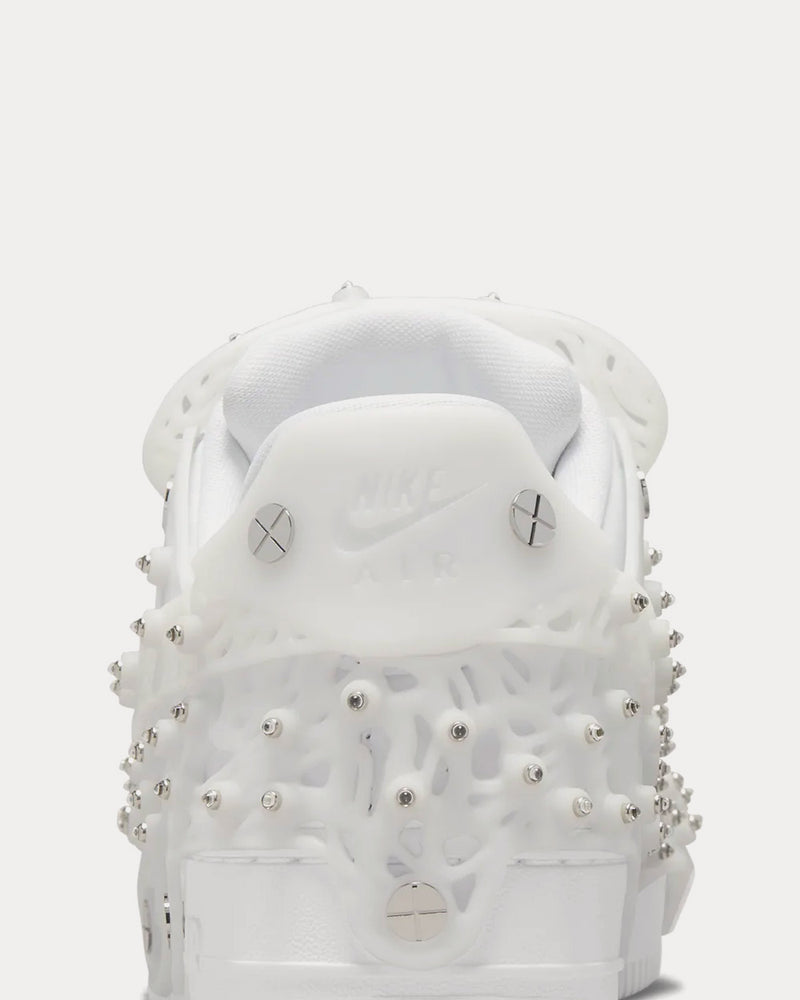Nike Air Force 1 with Swarovski® Retroreflective Crystals Triple White Low Top Sneakers - 6