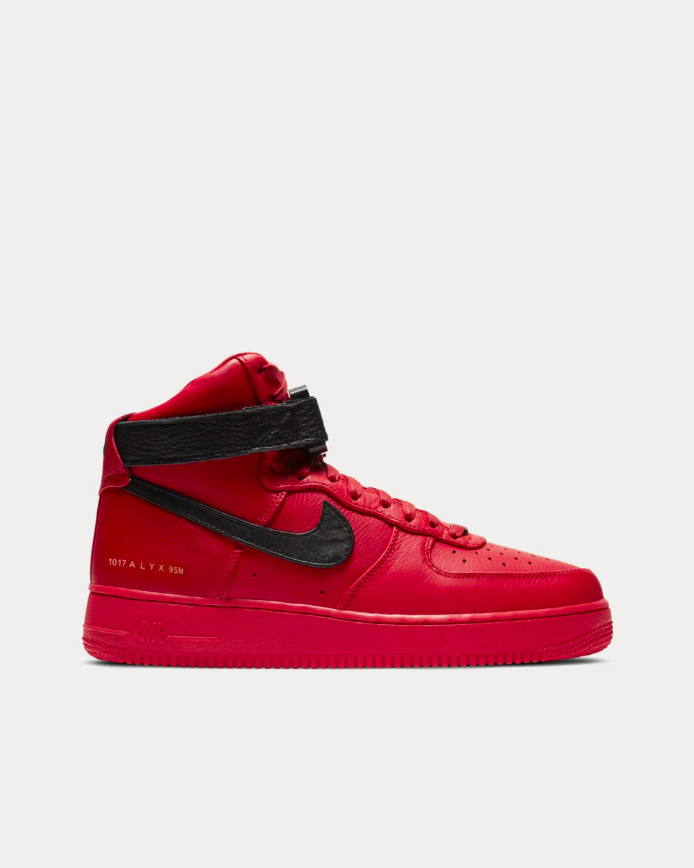 red nike af1 high top