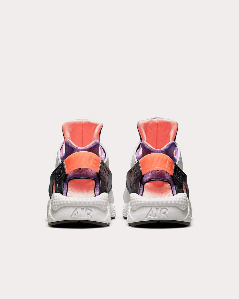 Nike Air Huarache White / Purple / Mango / Black Low Top Sneakers - 3