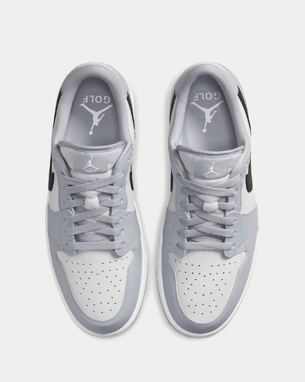 Jordan Air Jordan 1 Low G Wolf Grey / Photon Dust / White / Black Low Top Sneakers - 2