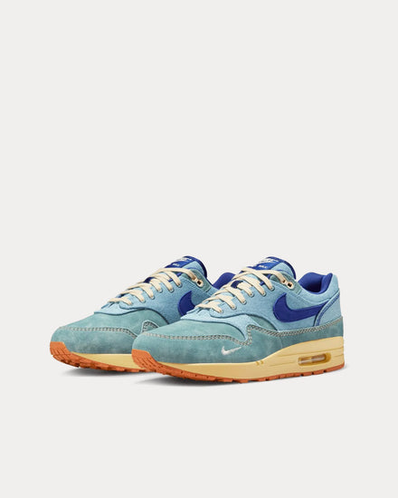 Nike Air Max 1 'Dirty Denim' Mineral Slate / Deep Royal Blue / Lemon Wash Low Top Sneakers - 3