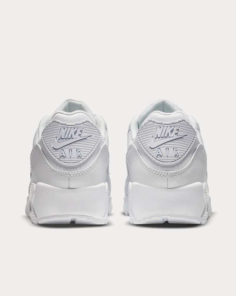 Nike Air Max 90 LTR White Low Top Sneakers - 4
