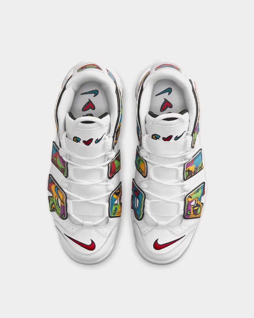 Air more uptempo sale white black university red