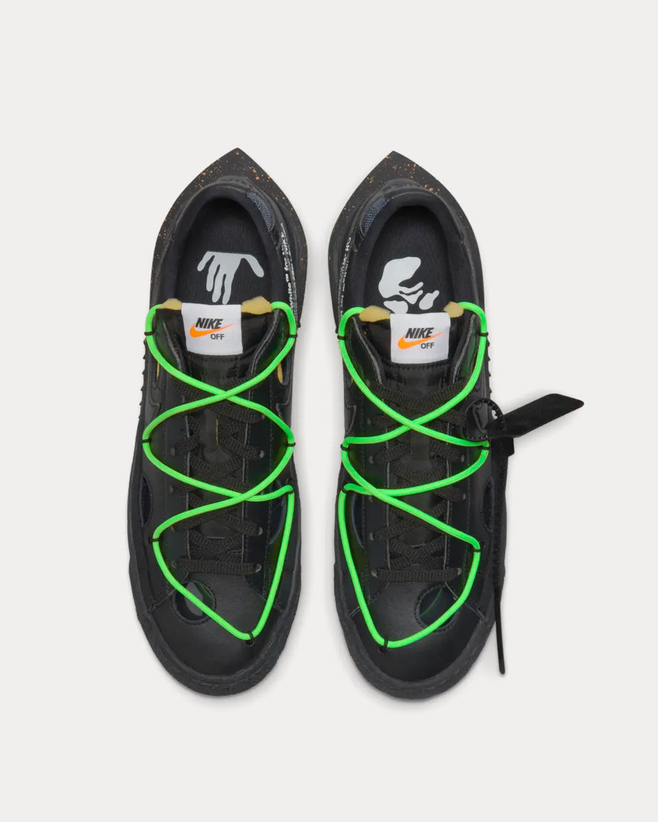 nike off white black and volt