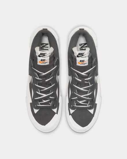 Nike x Sacai Blazer Low Iron Grey Low Top Sneakers - 2