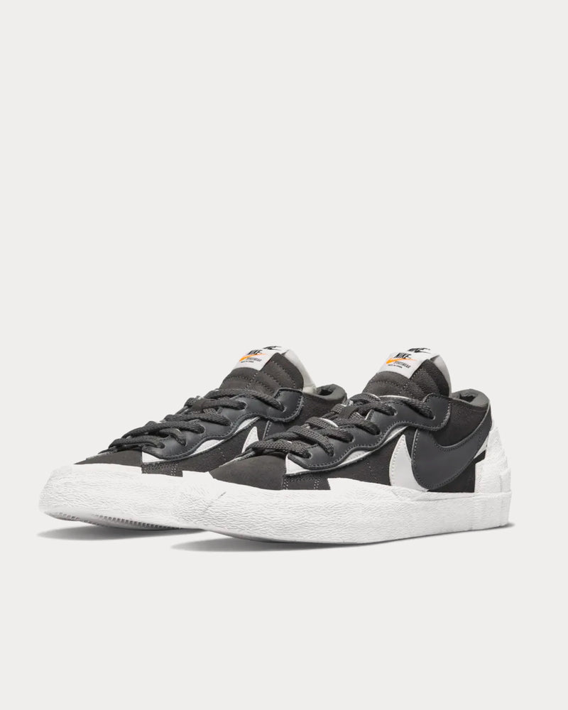 Nike x Sacai Blazer Low Iron Grey Low Top Sneakers - 3