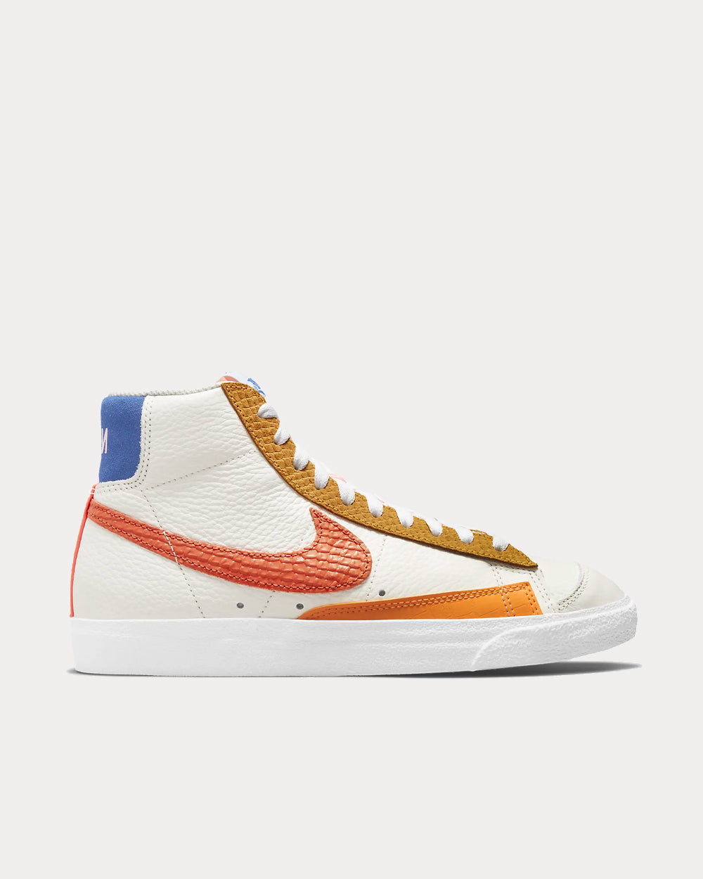 Nike blazer mid orange high top trainers on sale