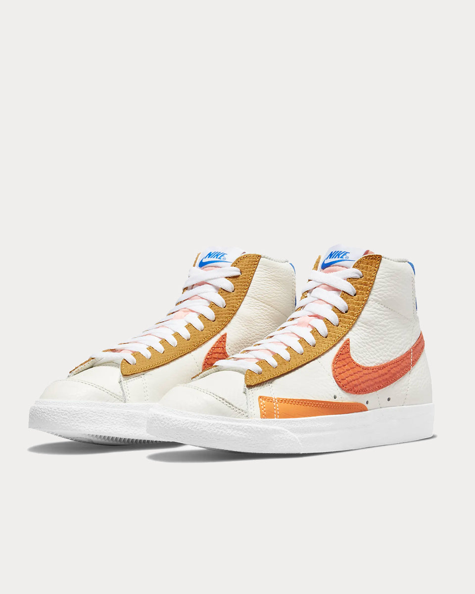 Orange nike blazers online