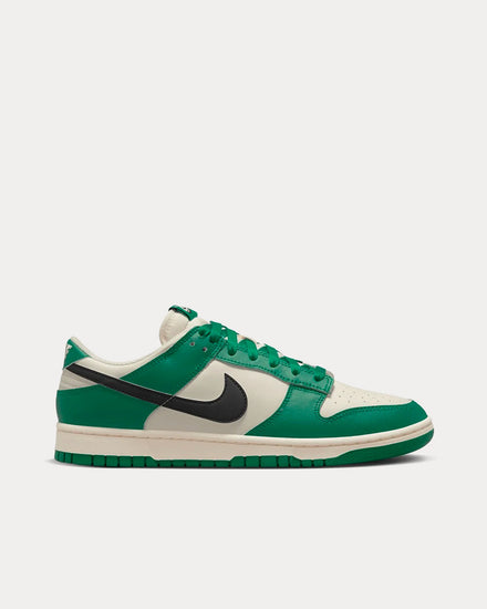 Nike Dunk Low Retro SE  Lottery Pale Ivory Malachite Green Low Top Sneakers - 1