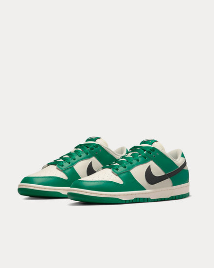 Nike Dunk Low Retro SE  Lottery Pale Ivory Malachite Green Low Top Sneakers - 3
