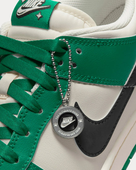 Nike Dunk Low Retro SE  Lottery Pale Ivory Malachite Green Low Top Sneakers - 6
