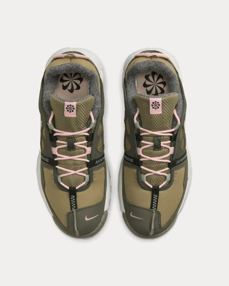 Nike Free Terra Vista Brown Kelp and Pink Glaze Low Top Sneakers - 2