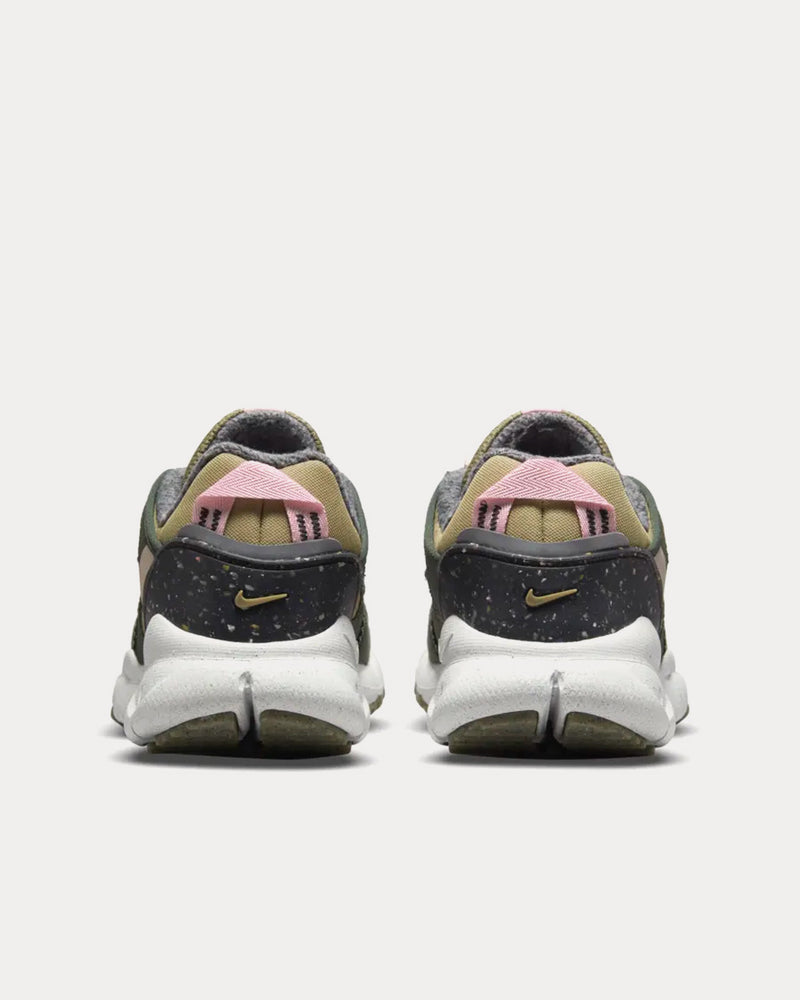 Nike Free Terra Vista Brown Kelp and Pink Glaze Low Top Sneakers - 4