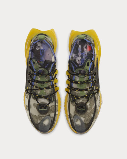 Nike ISPA Flow 2020 SE Olive Low Top Sneakers - 3