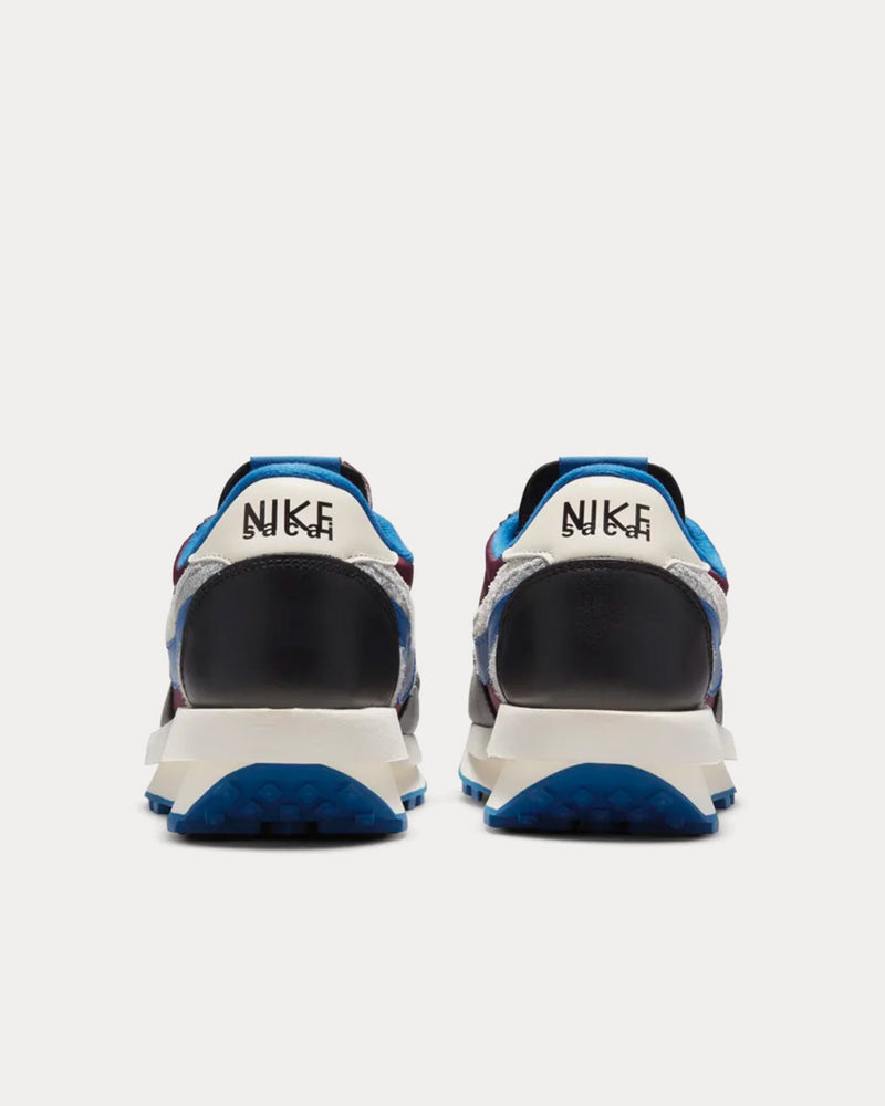 Nike x Sacai x UNDERCOVER LDWaffle Night Maroon and Team Royal Low Top Sneakers - 4
