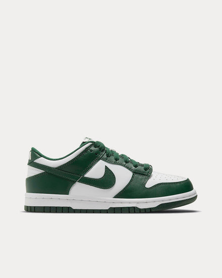 Nike Dunk Low Retro ‘Michigan State’ White / Team Green Low Top Sneakers - 1