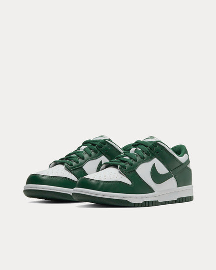 Nike Dunk Low Retro ‘Michigan State’ White / Team Green Low Top Sneakers - 2