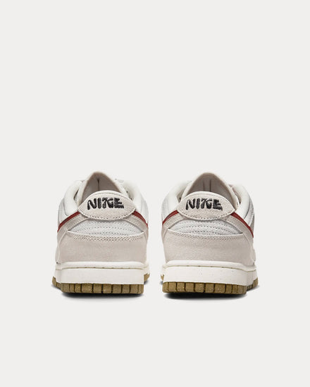 Nike Dunk Low SE Summit White / Cinnabar / Off-Noir / Phantom Low Top Sneakers - 4
