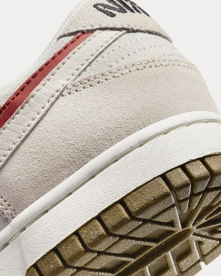 Nike Dunk Low SE Summit White / Cinnabar / Off-Noir / Phantom Low Top Sneakers - 5