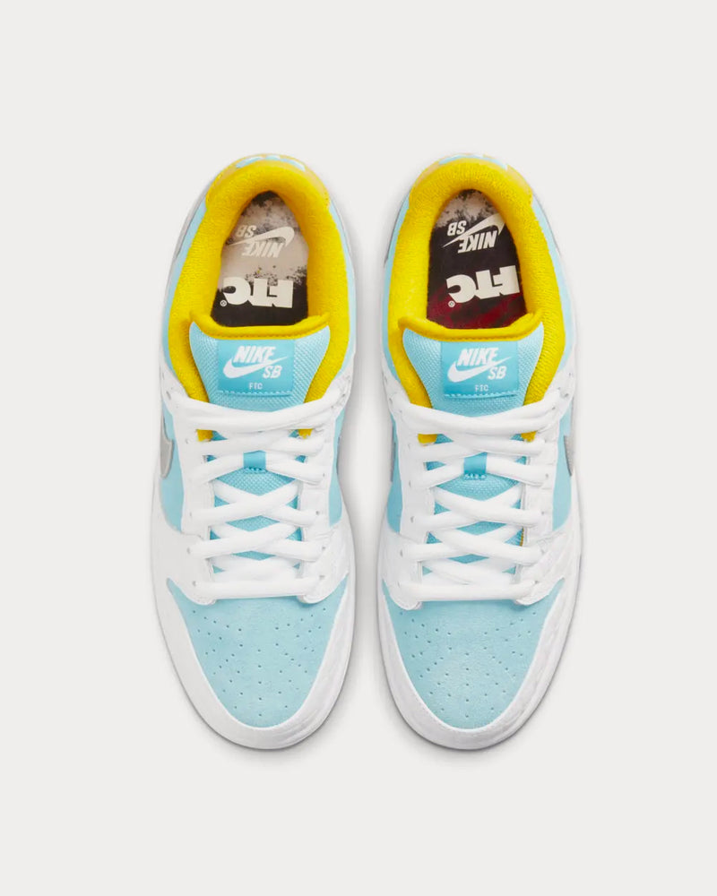 Nike x FTC FTC SB Dunk Low Pro FTC Lagoon Pulse Low Top Sneakers - 3