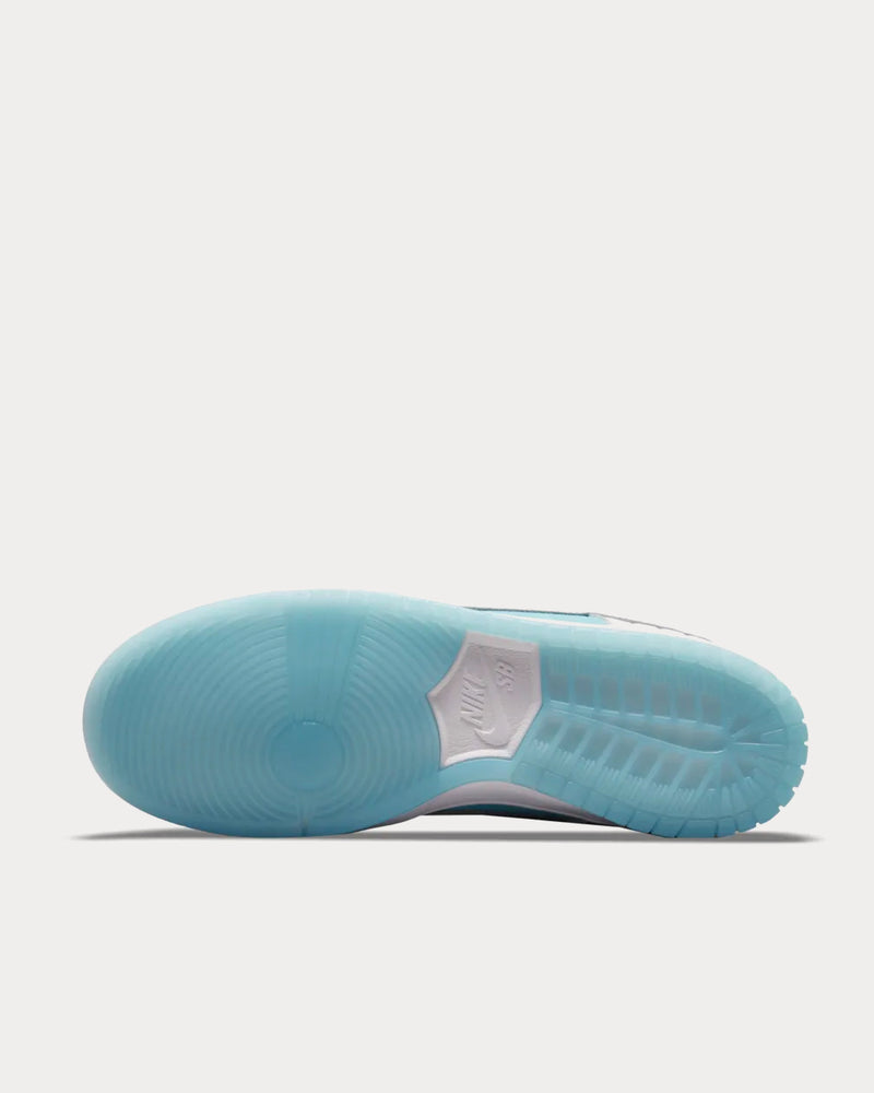 Nike x FTC FTC SB Dunk Low Pro FTC Lagoon Pulse Low Top Sneakers - 5