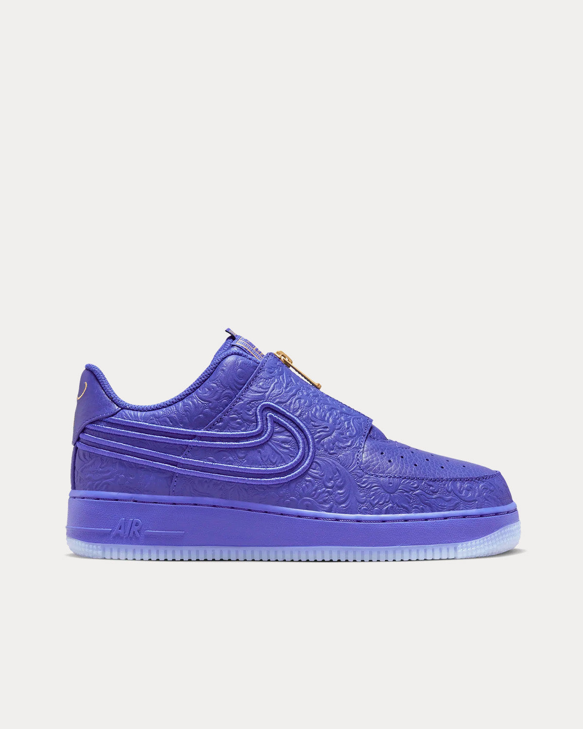 low top purple air force ones