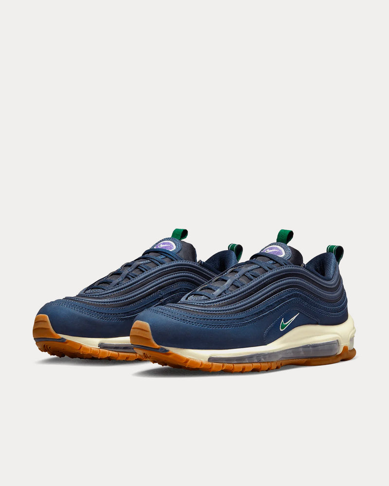 Nike Air Max 97 QS Obsidian / Gorge Green / Midnight Low Top Sneakers - 3