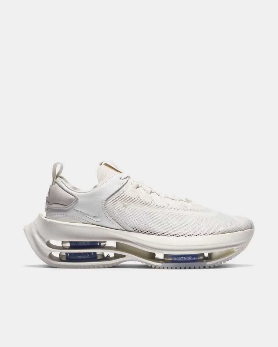 Stacked white trainers deals
