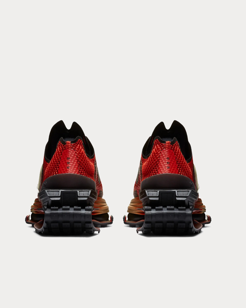 Nike x MMW - Zoom 004 Rust Factor / Black Low Top Sneakers