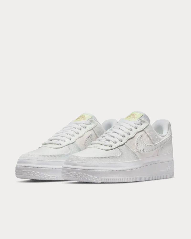 Nike Women's Air Force Pastel Reveal White Low Top Sneakers