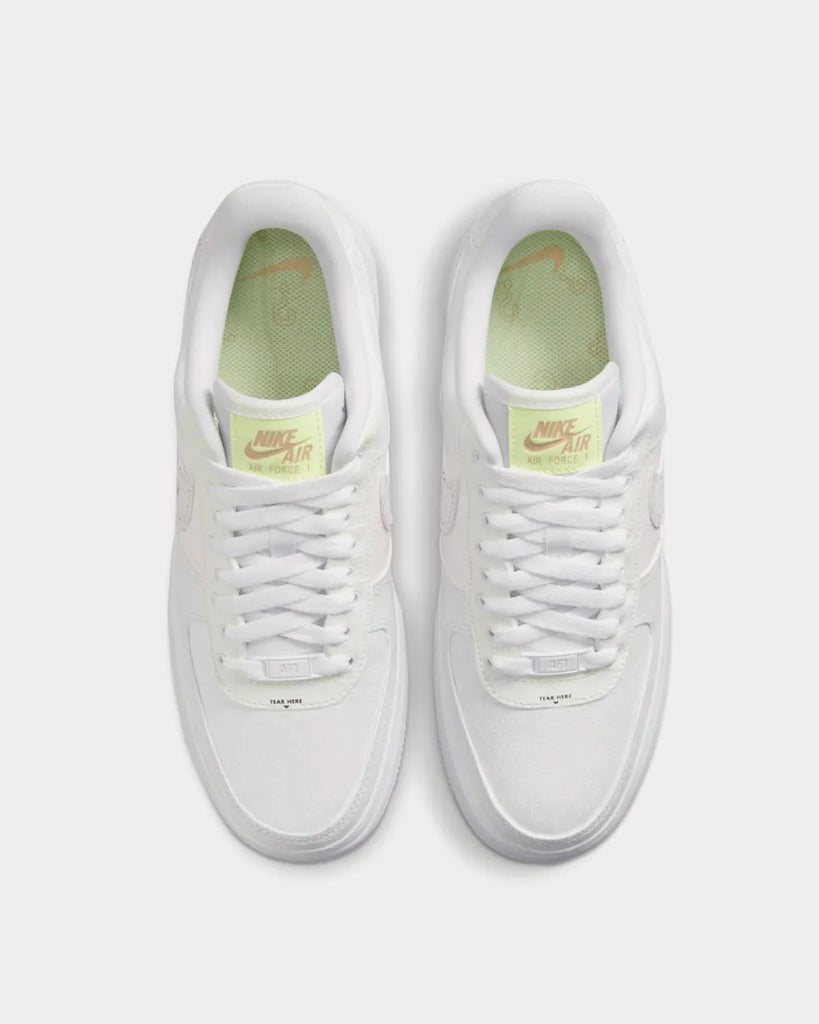 Nike Air Force 1 Pastel Reveal White Low Top Sneakers - Sneak in Peace