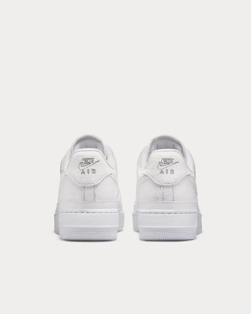 Nike Air Force 1 Texture Reveal White Low Top Sneakers - 4