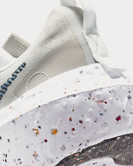 Nike Crater Impact Cream II / Summit White / Orange / Armoury Navy Low Top Sneakers - 6