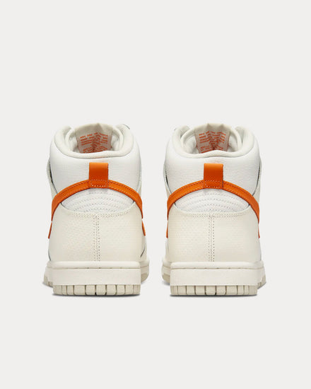 Nike Dunk High Summit White / Light Bone / Sail / Magma Orange High Top Sneakers - 4