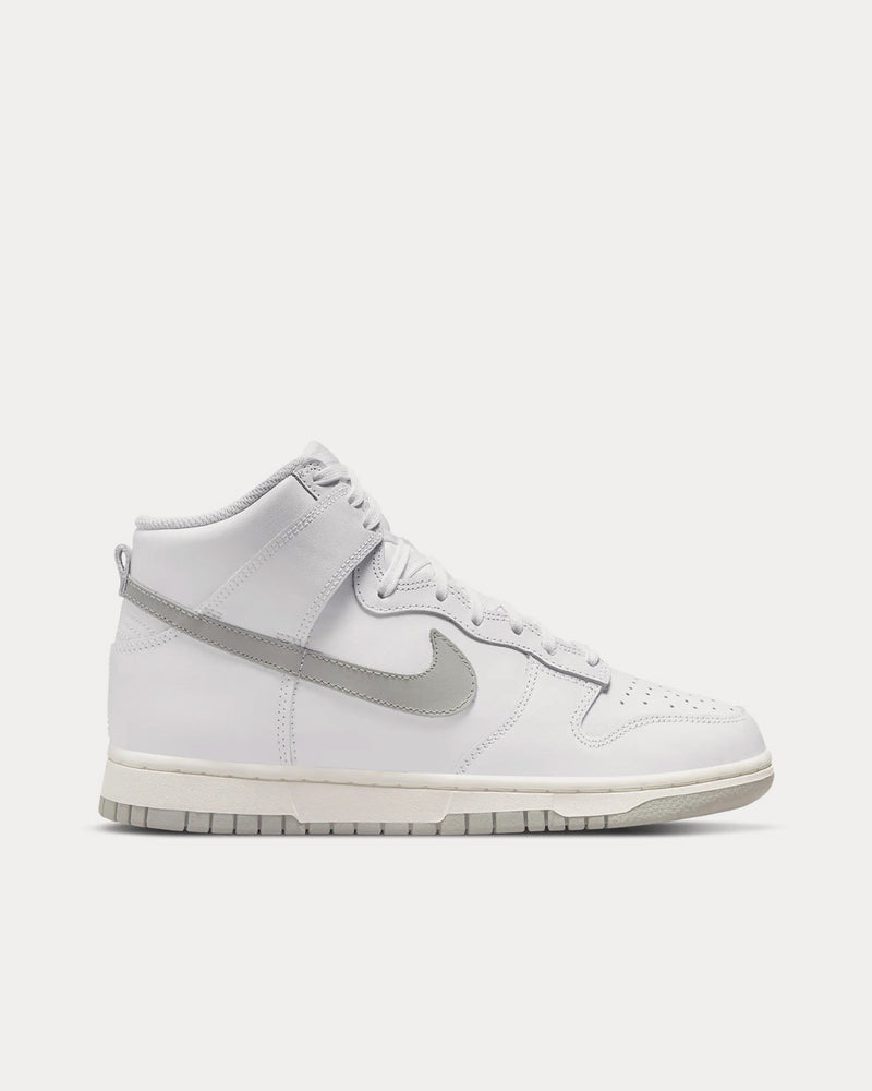 Nike Dunk High White / Sail / Grey Fog High Top Sneakers - 1