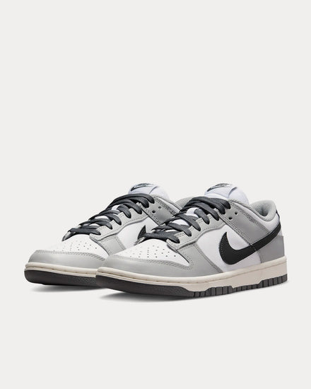 Nike Dunk Low White / Light Smoke Grey / Sail / Iron Grey Low Top Sneakers - 3