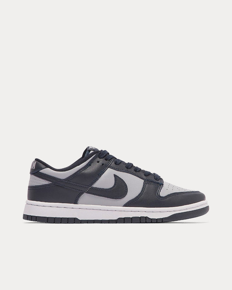 Nike Dunk Low Retro Wolf Grey / Dark Obsidian / Total Orange Low Top Sneakers - 1