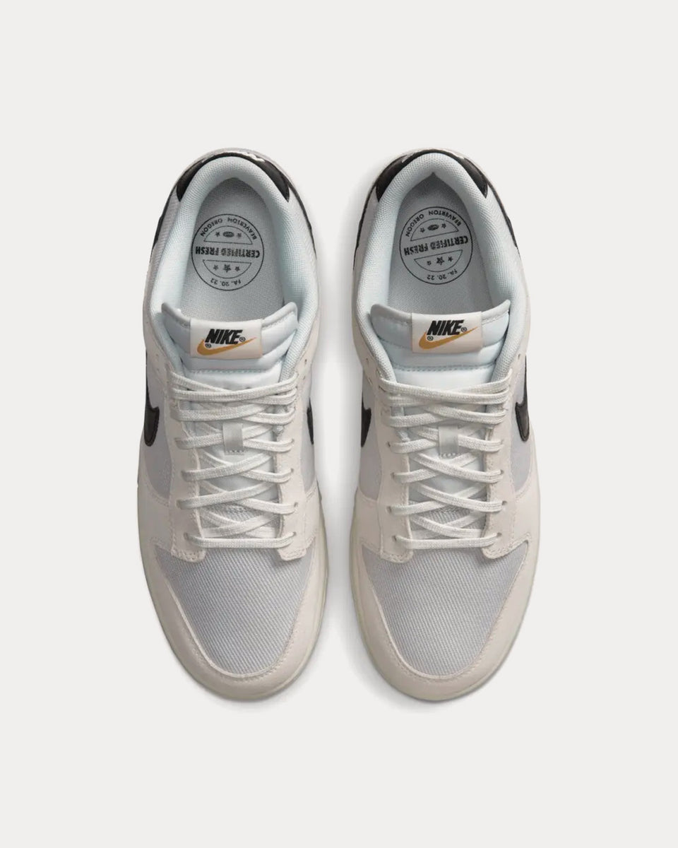 Nike Dunk Low Retro Vintage Photon Dust and Summit White Low Top Sneakers Sneak in Peace