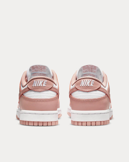 Nike Dunk Low White / Rose Whisper Low Top Sneakers - 4