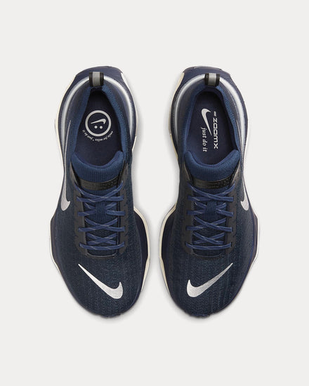 Nike Invincible 3 College Navy / Midnight Navy / Black / Metallic Silver Running Shoes - 2