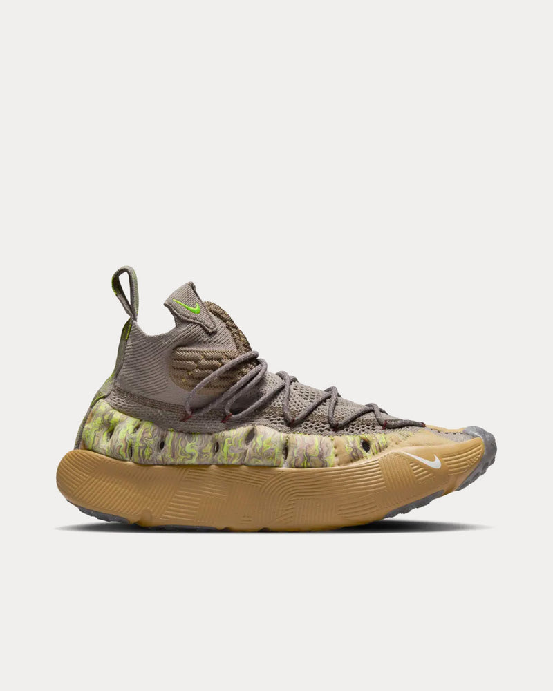 Nike Ispa Sense Enigma Stone and Seafoam High Top Sneakers - 1