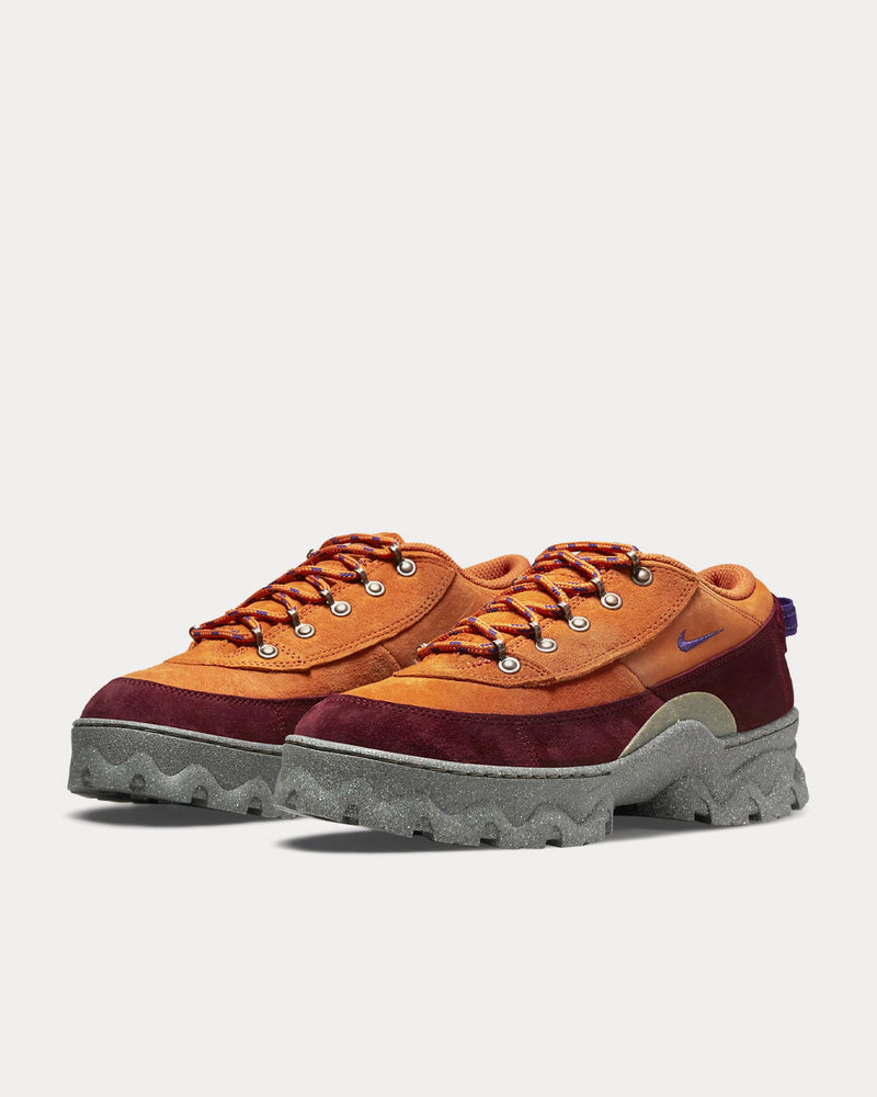 Nike Lahar Sport Spice / Dark Beetroot / Metallic Gold / Court Purple Low Top Sneakers - 3